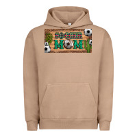 Pigment Burro soccer mom with ball and cactus and serape licanse plate Urban Hoodie - Artiststas