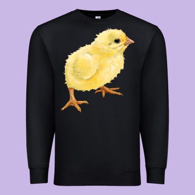 Chick Premium Sweatshirt Designed By Ranaportraitstore