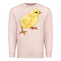 Pale Pink chick Premium Sweatshirt - RanaPortraitStore