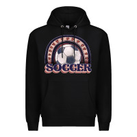 Black soccer rainbow Premium Hoodie - JahusDesignShop