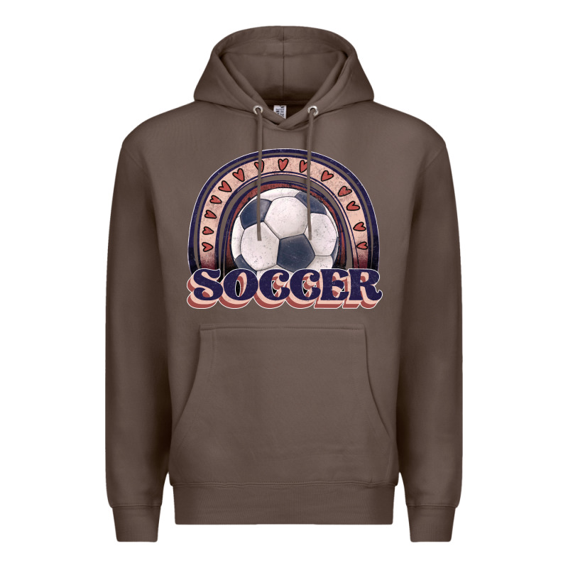Soccer Rainbow Premium Hoodie by JahusDesignShop | Teevron
