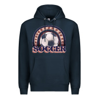 Navy soccer rainbow Premium Hoodie - JahusDesignShop