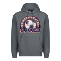 Rock soccer rainbow Premium Hoodie - JahusDesignShop