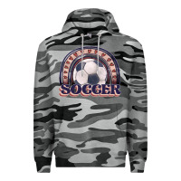 Slate Camo soccer rainbow Premium Hoodie - JahusDesignShop