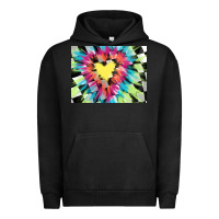 Pigment Black tie dye hearth shaped race flag background 3200x2400 Urban Hoodie - AdoDesignShop