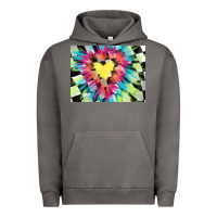 Pigment Tornado tie dye hearth shaped race flag background 3200x2400 Urban Hoodie - AdoDesignShop