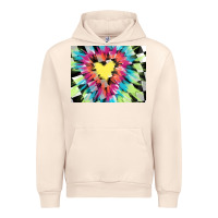 Sandshell tie dye hearth shaped race flag background 3200x2400 Urban Hoodie - AdoDesignShop