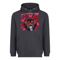 Smoke valentine's day havanese dog Heavyweight Hoodie - RanaPortraitStore