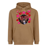 Toasted Coconut valentine's day havanese dog Heavyweight Hoodie - RanaPortraitStore
