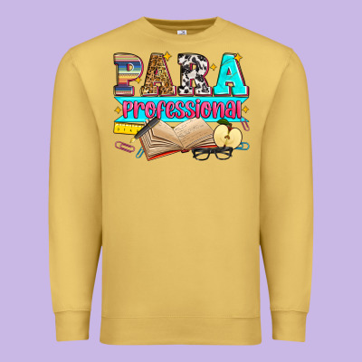 Paraprofessional Premium Sweatshirt Designed By Zillion Design Studio