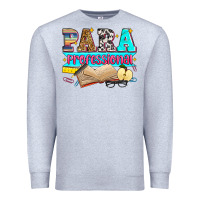 Heather Grey paraprofessional Premium Sweatshirt - Zillion Design Studio