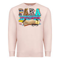 Pale Pink paraprofessional Premium Sweatshirt - Zillion Design Studio