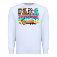 White paraprofessional Premium Sweatshirt - Zillion Design Studio