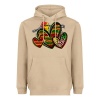 Mushroom juneteenth hearts Heavyweight Hoodie - Zillion Design Studio