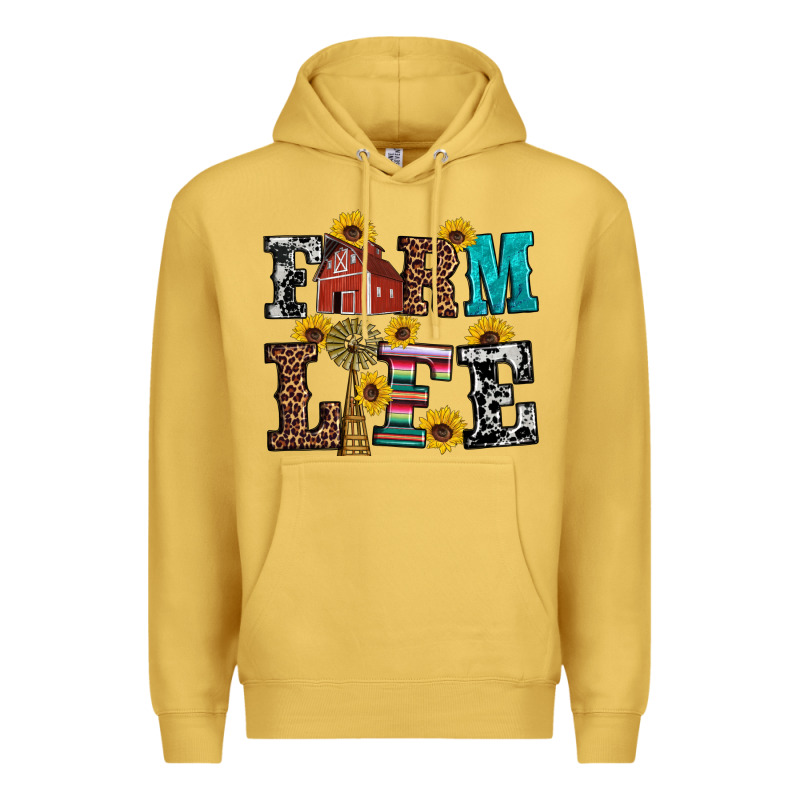 Western Farm Life Premium Hoodie by Artiststas | Teevron