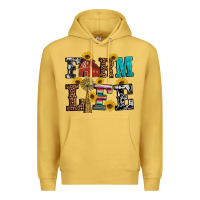 Antique Gold western farm life Premium Hoodie - Artiststas