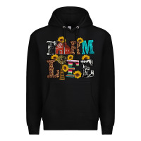 Black western farm life Premium Hoodie - Artiststas