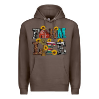 Coffee western farm life Premium Hoodie - Artiststas