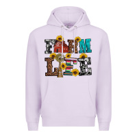 Lilac western farm life Premium Hoodie - Artiststas