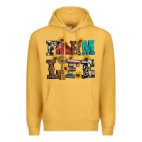 Mustard western farm life Premium Hoodie - Artiststas