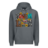 Rock western farm life Premium Hoodie - Artiststas