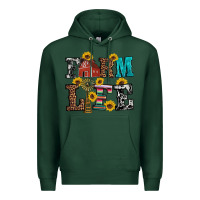 Sports Green western farm life Premium Hoodie - Artiststas