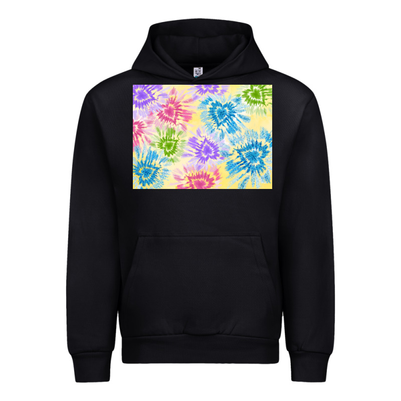 Tie Dye Heart Shaped Background 3200x2400 Urban Hoodie by AdoDesignShop | Teevron