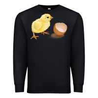 Black chick with egg Premium Sweatshirt - RanaPortraitStore
