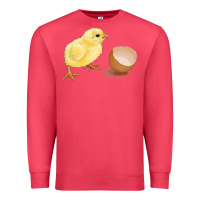 Cardinal chick with egg Premium Sweatshirt - RanaPortraitStore
