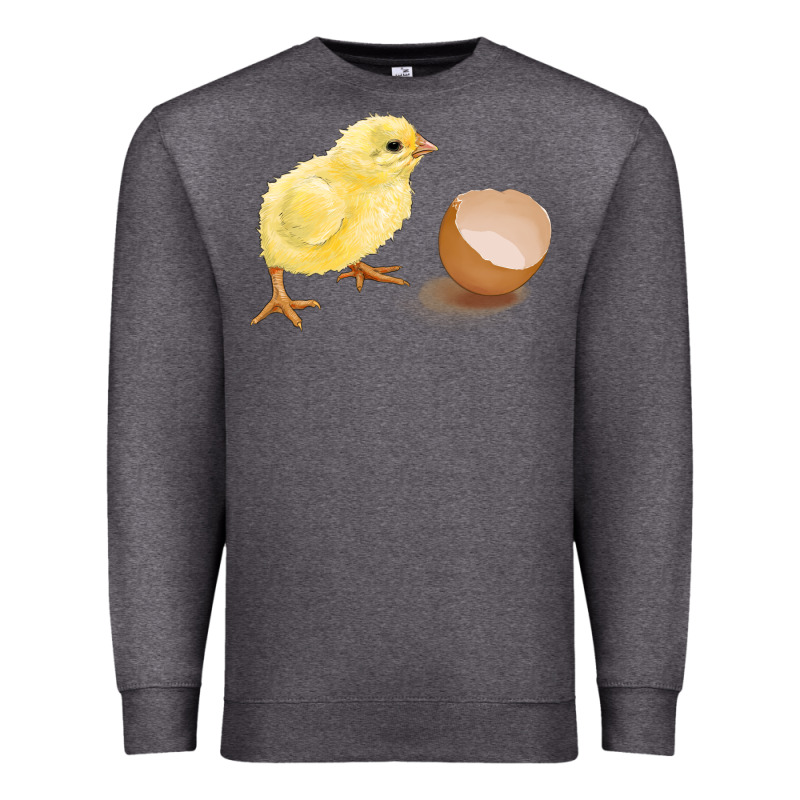 Chick With Egg Premium Sweatshirt by RanaPortraitStore | Teevron