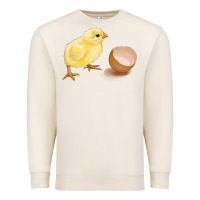 Sandshell chick with egg Premium Sweatshirt - RanaPortraitStore