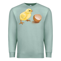 Seafoam chick with egg Premium Sweatshirt - RanaPortraitStore