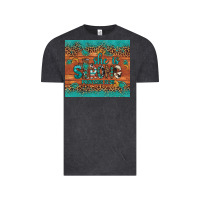Vintage Black she is strong gemstone sunflower leopard Vintage Tee - Artiststas