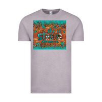 Vintage Zinc she is strong gemstone sunflower leopard Vintage Tee - Artiststas