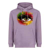 Lavender juneteenth eye Heavyweight Hoodie - Zillion Design Studio