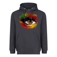 Smoke juneteenth eye Heavyweight Hoodie - Zillion Design Studio