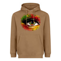 Juneteenth Eye Heavyweight Hoodie | Teevron