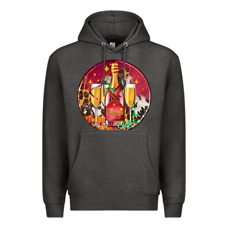 Christmas Champagne Bottle And Champagne's Premium Hoodie by AdoDesignShop | Teevron