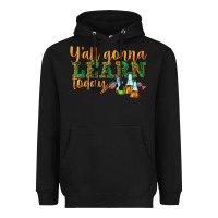Black yall gonna learn today Heavyweight Hoodie - texasbilliewilder