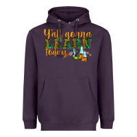 Plum yall gonna learn today Heavyweight Hoodie - texasbilliewilder