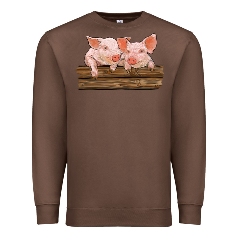 Barn Pigs Premium Sweatshirt by RanaPortraitStore | Teevron