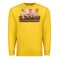 Lemon barn pigs Premium Sweatshirt - RanaPortraitStore