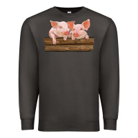 Smoke barn pigs Premium Sweatshirt - RanaPortraitStore
