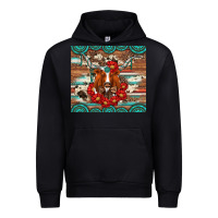 Black longhorn with gemstone Urban Hoodie - Artiststas