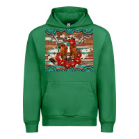 Emerald longhorn with gemstone Urban Hoodie - Artiststas