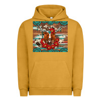 Longhorn With Gemstone Urban Hoodie | Teevron
