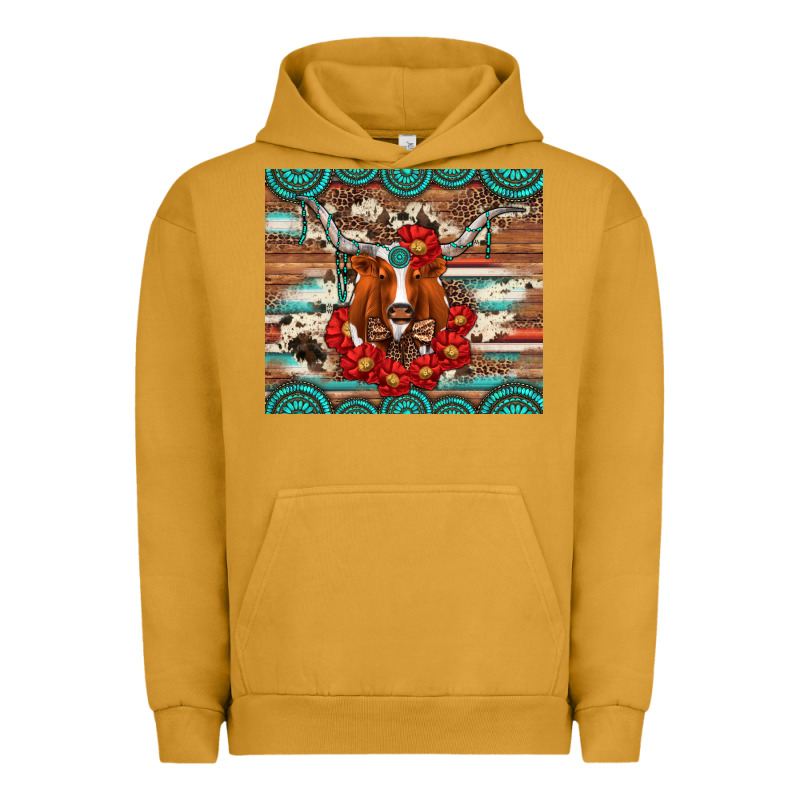 Longhorn With Gemstone Urban Hoodie by Artiststas | Teevron