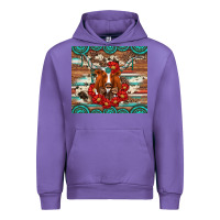 Tulip longhorn with gemstone Urban Hoodie - Artiststas