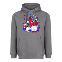 Storm 4th of july american unicorn Heavyweight Hoodie - texasbilliewilder