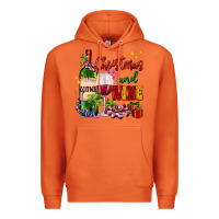 Carrot Christmas and wine Premium Hoodie - AdoDesignShop